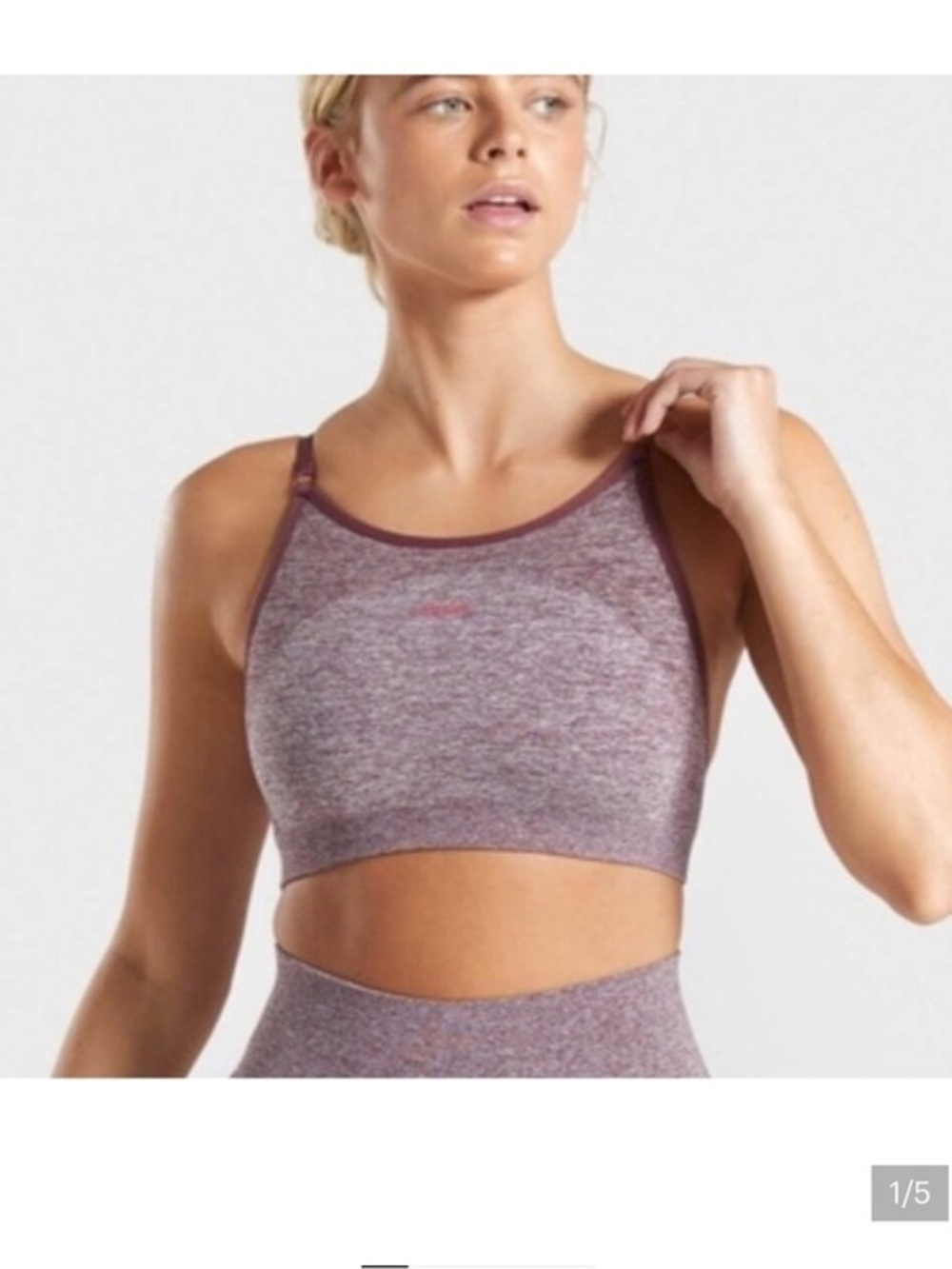 Gymshark Flex Strappy Sports Bra, Size Small